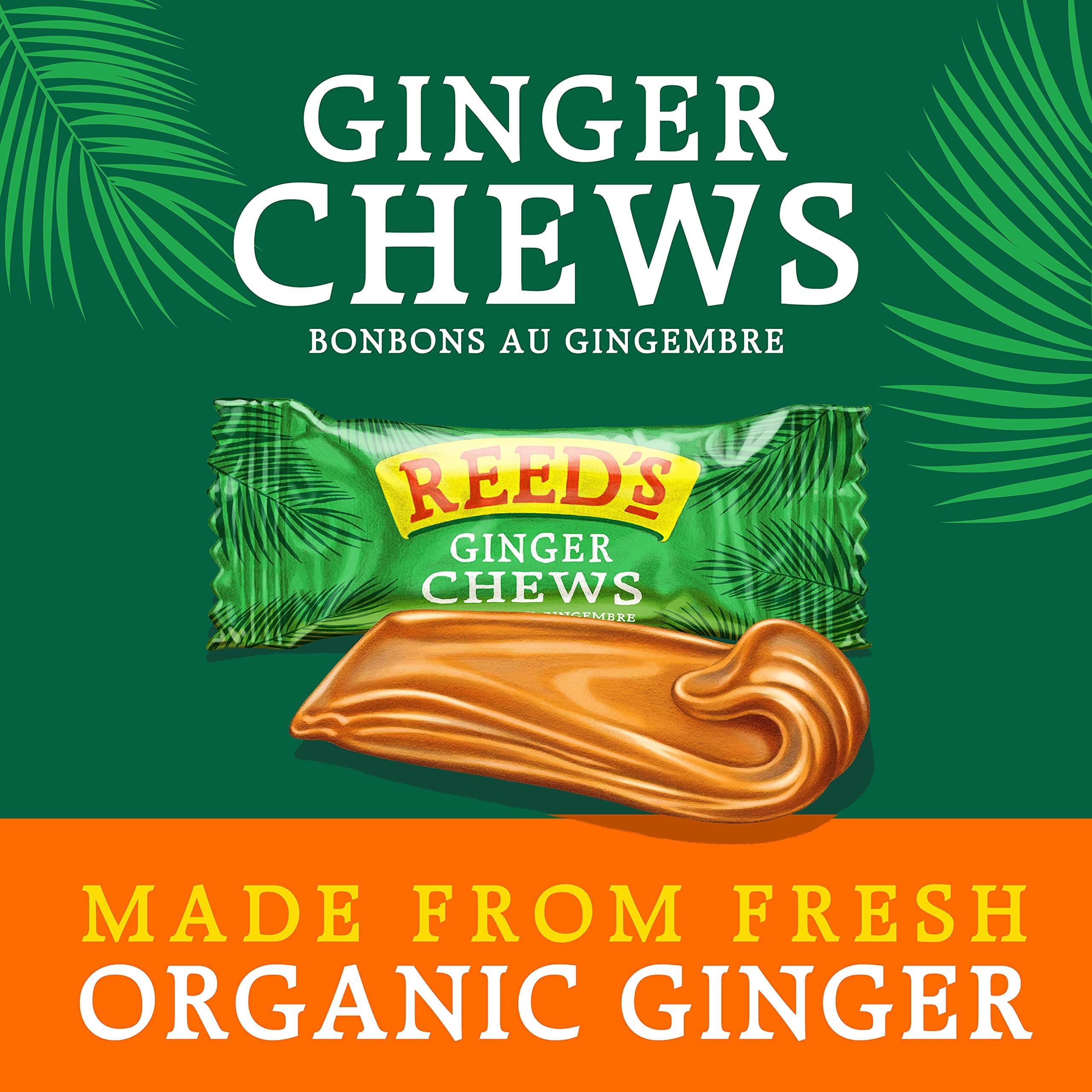 Reeds Ginger Brew Ginger Chews, 2 OZ thumbnail 2