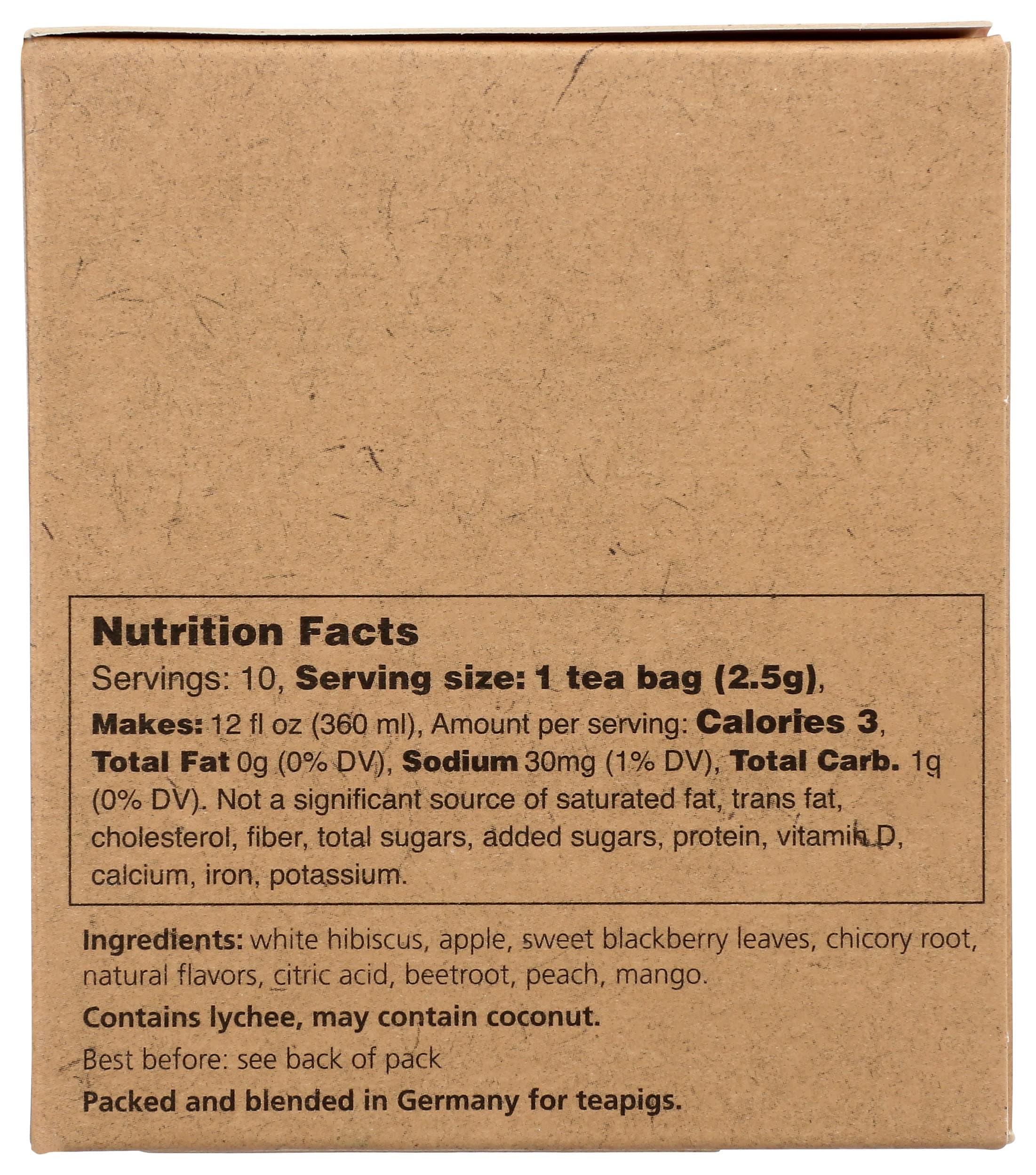 Teapigs, Tea Cold Brew Peach Mango, 0.88 Ounce thumbnail 5