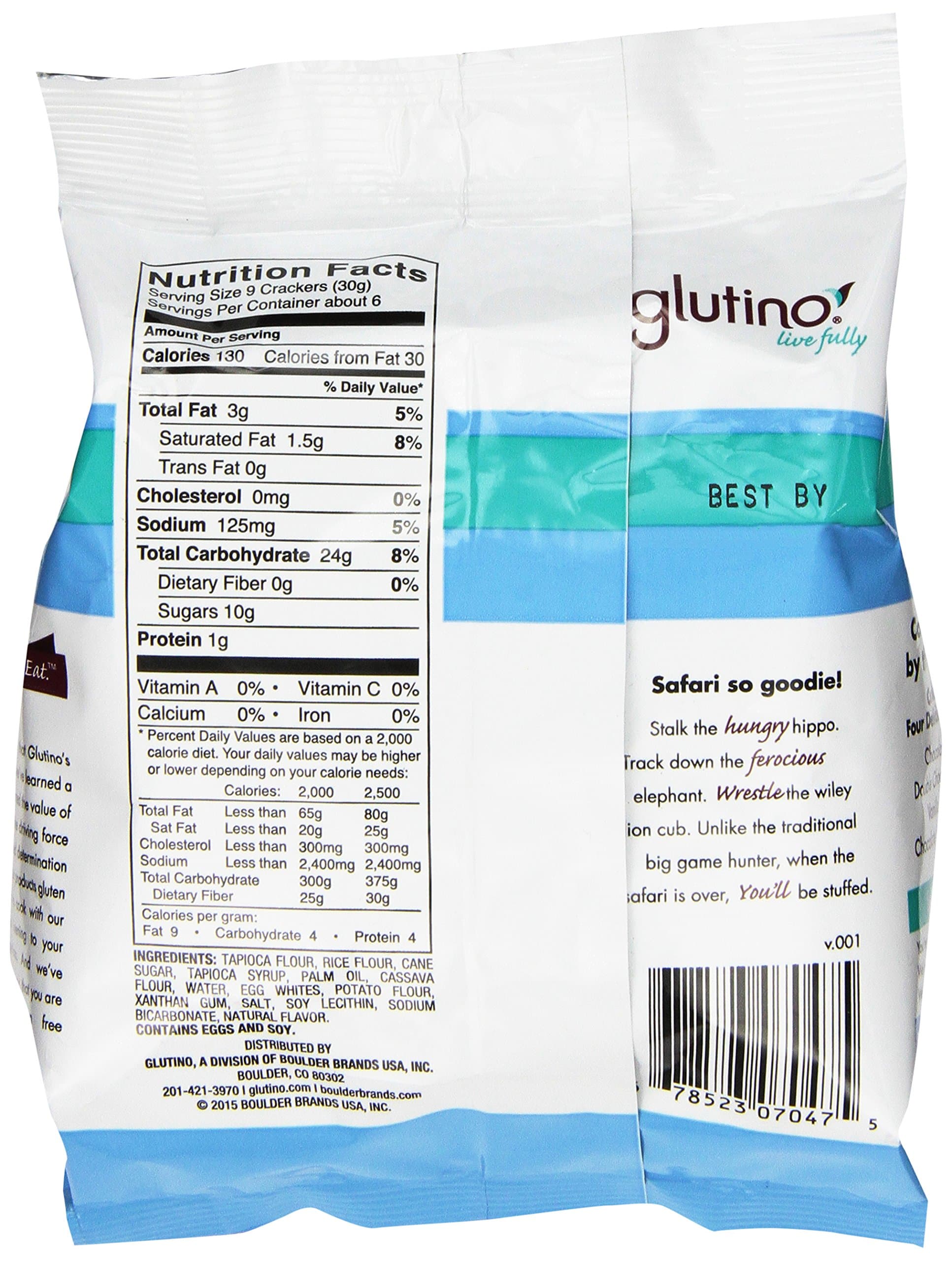 Glutino Gluten Free Original Animal Crackers, 6 oz thumbnail 2