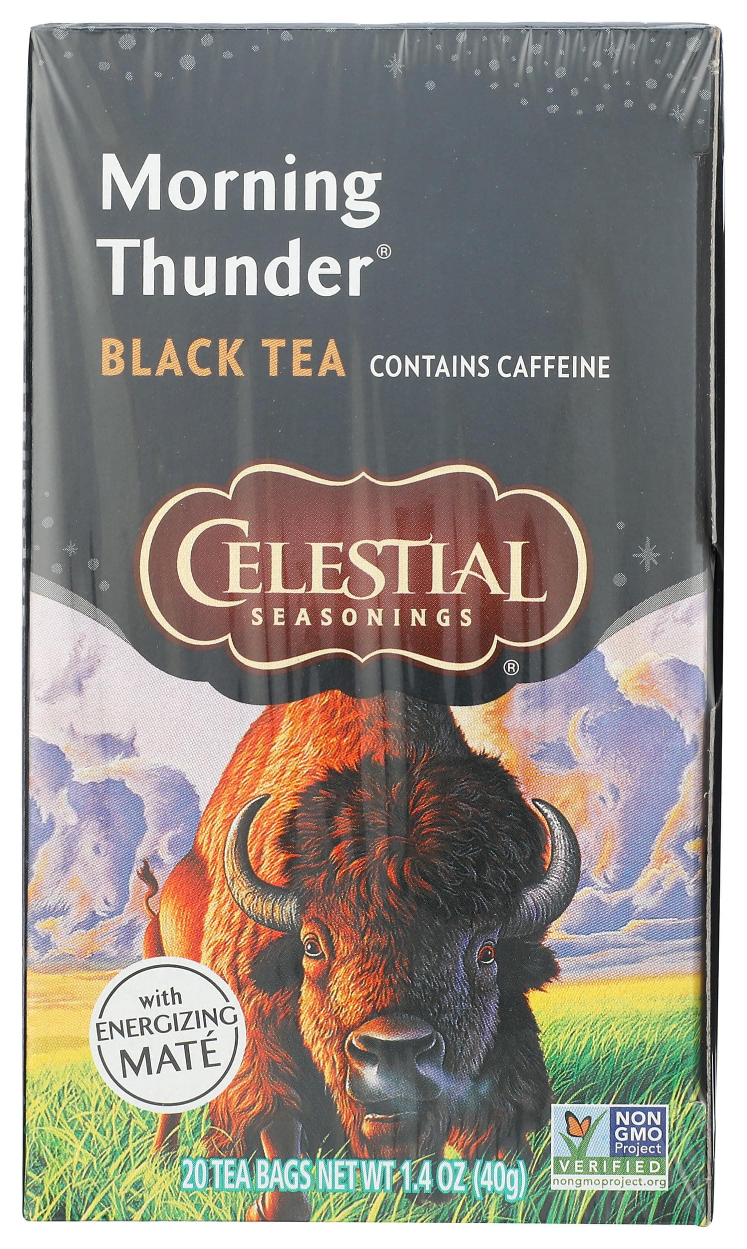 Celestial Seasonings Morning Thunder Tea, 20 ct