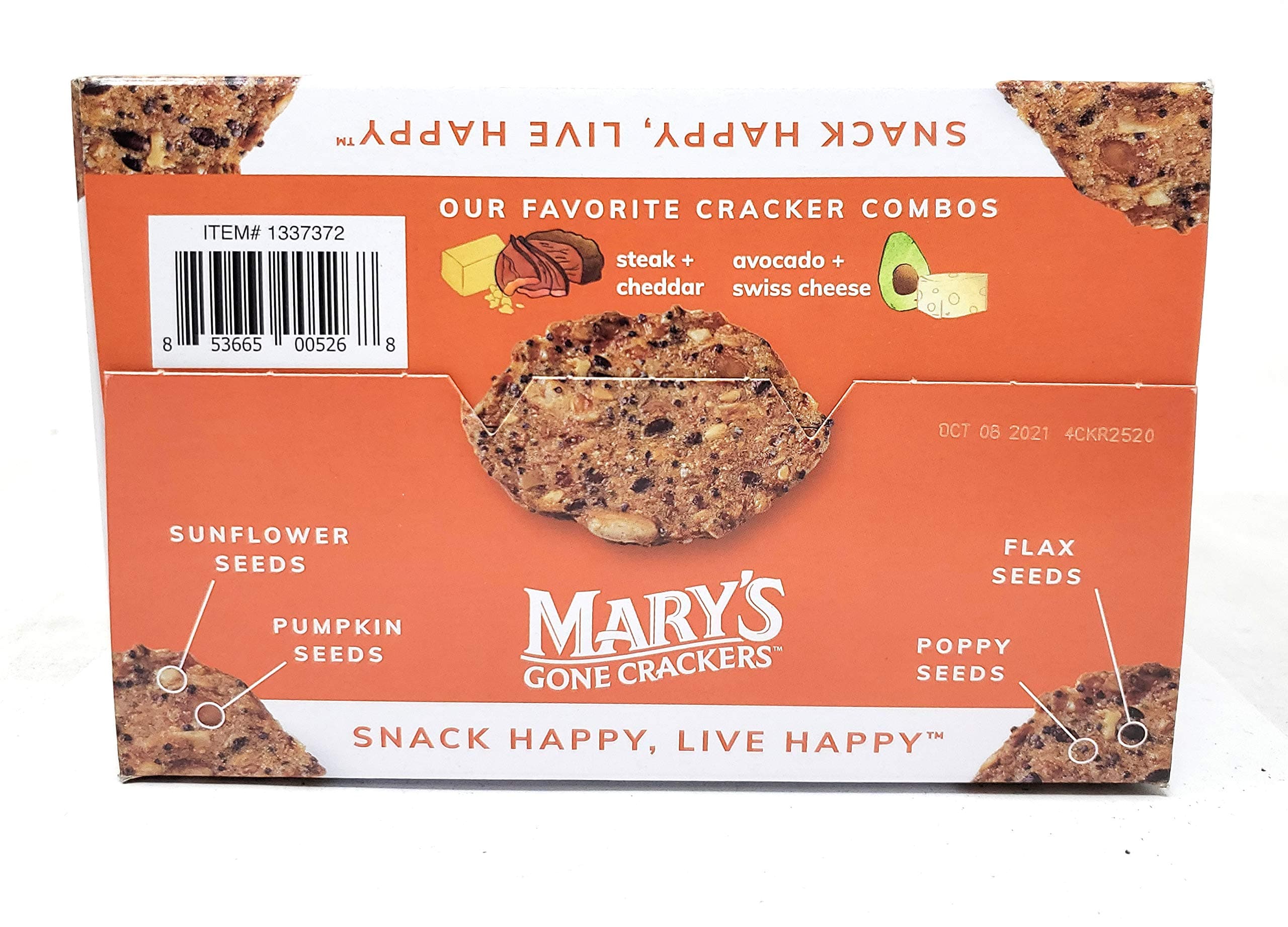 18oz Mary's Gone Crackers Organic, 9 Ounce (Pack of 2) thumbnail 3